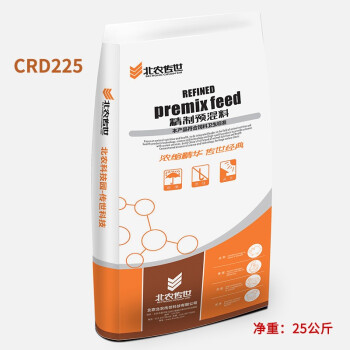 传世 CRD225 2.5%国鸡肉蛋兼用育成期复合预混合饲料 北农传世