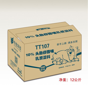 传是 饲料  TT107 10%头胎母猪哺乳预混料 猪饲料  北农传世
